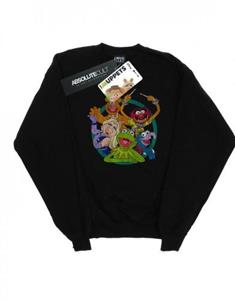 Disney Boys The Muppets Group Circle-sweatshirt 12-13 wit