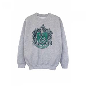 Harry Potter jongens Zwadderich Distressed Sweatshirt 12-13 grijs