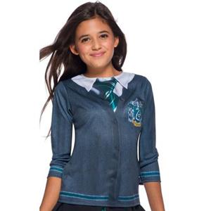 Harry Potter Childrens/Kids Zwadderich kostuumtop 3-4 Years grijs/groen