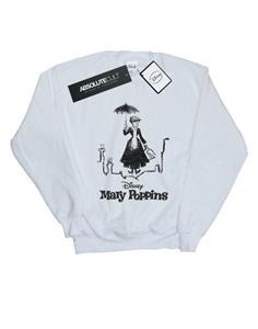 Disney Girls Mary Poppins Rooftop Landing Sweatshirt 12-13 wit