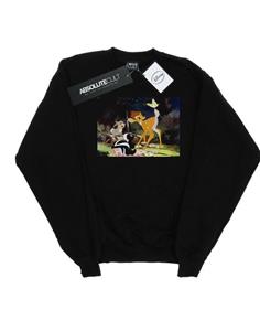 Disney meisjes Bambi staart vlinder still Sweatshirt 12-13 zwart