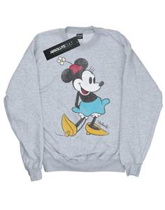 Disney Mickey Mouse klassiek Minnie Mouse sweatshirt voor meisjes 12-13 grijs