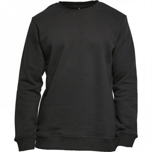 Build Your Brand Heren Basic Biologisch Sweatshirt L zwart