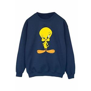 Looney Tunes Heren Tweety Angry Sweatshirt M marineblauwe kleur