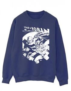 DC Comics Batman en Boy Wonder-sweatshirt voor heren XXL zwart