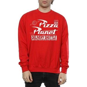 Toy Story Heren Sweatshirt met Pizza Planet-logo L rood