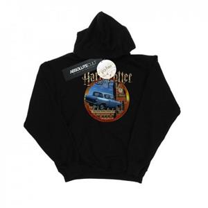 Harry Potter Heren vliegende auto hoodie M wit