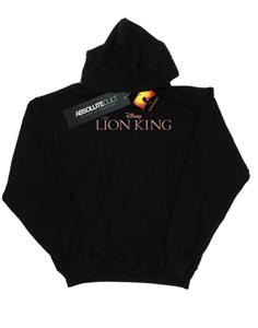 Disney heren hoodie met het Lion King filmlogo L zwart