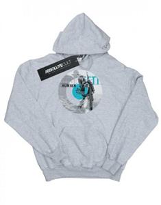 Star Wars Boba Fett Bounty Hunter Circle-hoodie voor heren S wit