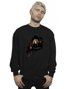 Harry Potter Mens Hermione Fight Like A Girl Sweatshirt L zwart
