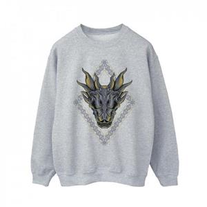Pertemba FR - Apparel Game of Thrones: House Of The Dragon Heren sweatshirt met drakenpatroon M wit