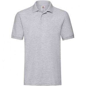 Fruit of the Loom Premium piqué poloshirt voor heren S lichte zeegroene kleur