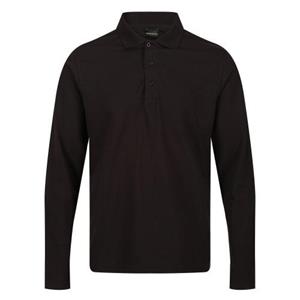 Regatta Pro-poloshirt met lange mouwen voor heren M grijs