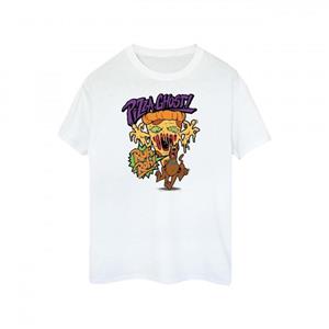 Scooby Doo Boys Pizza Ghost katoenen T-shirt 12-13 wit