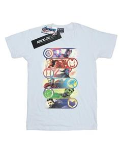 Marvel Boys Avengers Endgame origineel helden T-shirt 12-13 wit