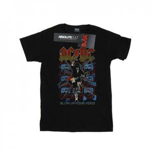 AC/DC-jongens blazen je video-T-shirt op 12-13 zwart