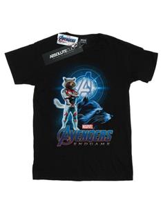 Marvel Boys Avengers Endgame Rocket Team T-shirt 12-13 zwart