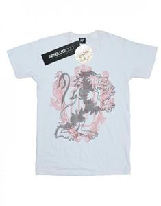 Harry Potter jongens Griffoendor Lion Crest T-shirt 12-13 wit