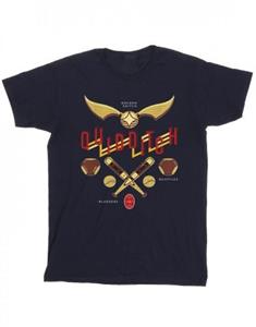 Harry Potter jongens Zwerkbal Gouden Snaai T-shirt 5-6 Years wit