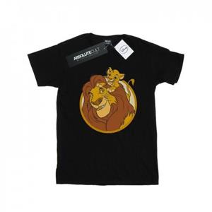 Disney jongens de Lion King Mufasa en Simba T-shirt 12-13 wit