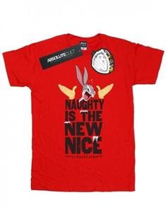 Looney Tunes Boys Naughty is het nieuwe leuke T-shirt 7-8 Years wit