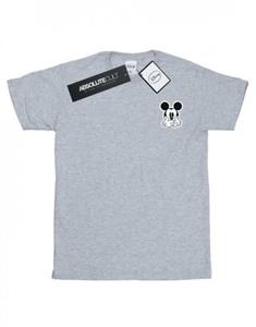 Disney Mickey Mouse Don't Speak T-shirt met borstprint voor jongens 9-11 Years wit