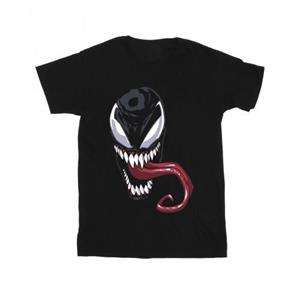 Marvel Venom Face T-shirt voor jongens 5-6 Years zwart