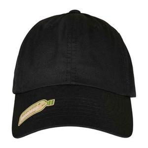 Flexfit papa baseballpet van gerecycled polyester One Size houtskool