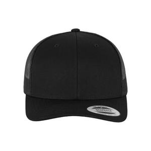 Flexfit unisex volwassen retro truckerpet One Size zwart