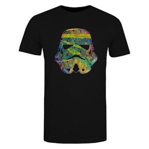 Star Wars Girls Command Stormtrooper katoenen T-shirt met patroon 12-13 zwart