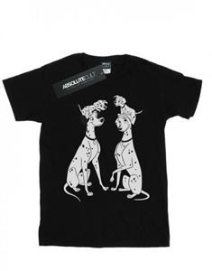 Disney meisjes 101 Dalmatiërs familie katoenen T-shirt 12-13 wit
