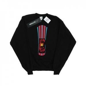 Disney Boys Cars Lightning McQueen strepen sweatshirt 12-13 zwart