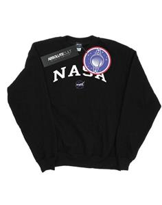 NASA jongens collegiaal logo sweatshirt 12-13 zwart