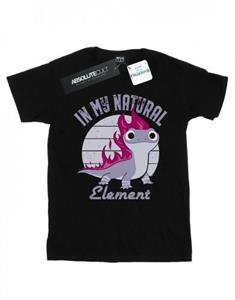 Disney Frozen 2 Salamander Bruni Element katoenen T-shirt voor meisjes 9-11 Years wit