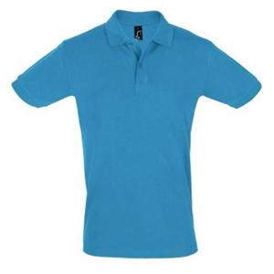 SOLS Heren perfect piqué poloshirt met korte mouwen M bordeaux