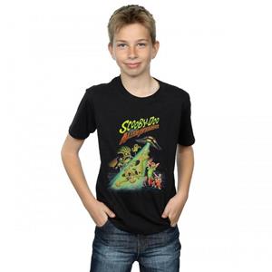 Scooby Doo Boys The Alien Invaders katoenen T-shirt 12-13 zwart