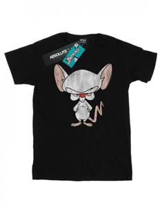 Animaniacs Boys The Brain Klassiek Pose T-shirt 12-13 wit