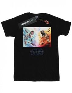 Star Wars: The Rise of Skywalker Star Wars: De opkomst van Skywalker Boys Star Wars De opkomst van Skywalker Battle Poster T-shirt 9-11 Years wit