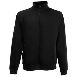 Fruit Of The Loom Heren Premium 70/30 sweatshirt met volledige ritssluiting M grijs