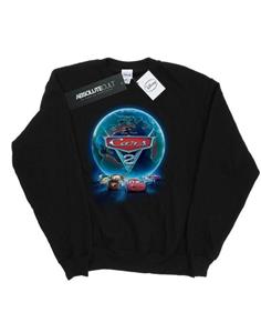 Disney Girls Cars Globe filmposter sweatshirt 12-13 zwart