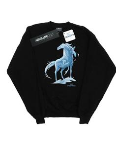Disney Girls Frozen 2 Nokk The Water Spirit-sweatshirt 12-13 zwart