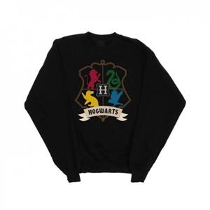 Harry Potter meisjes huizen Crest Sweatshirt 12-13 zwart