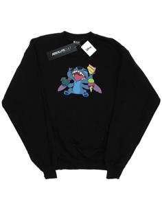 Disney meisjes Lilo en Sitch Munchies sweatshirt 12-13 zwart