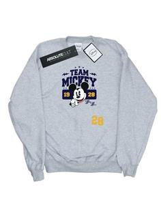 Disney meisjes Mickey Mouse Team Mickey Sweatshirt 12-13 grijs