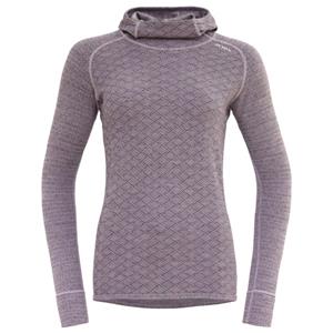 Devold Kvitegga Merino 230 Hoodie Woman rosa L - orchid