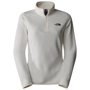 The North Face Glacier 1/4 Zip Top - White- Dames, White