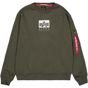 Alpha Industries Sweatshirt Satin Logo Sweater
