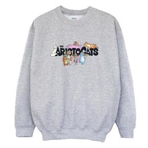 Disney Boys The Aristocats Muzieklogo Sweatshirt 9-11 Years wit