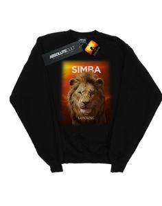 Disney Boys The Lion King Movie Volwassen Simba Poster Sweatshirt 12-13 zwart