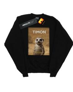 Disney Boys The Lion King film Timon Poster Sweatshirt 12-13 zwart